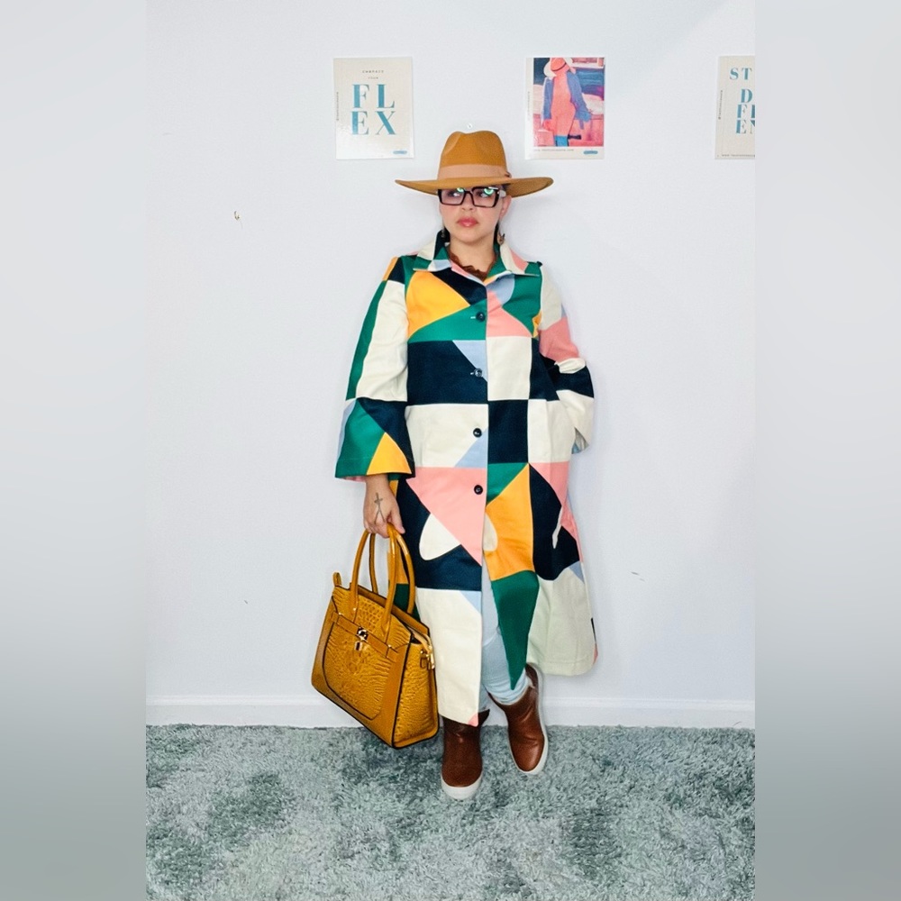 Vivian Wide Sleeve Coat: Small-2X - Picture 8 of 9